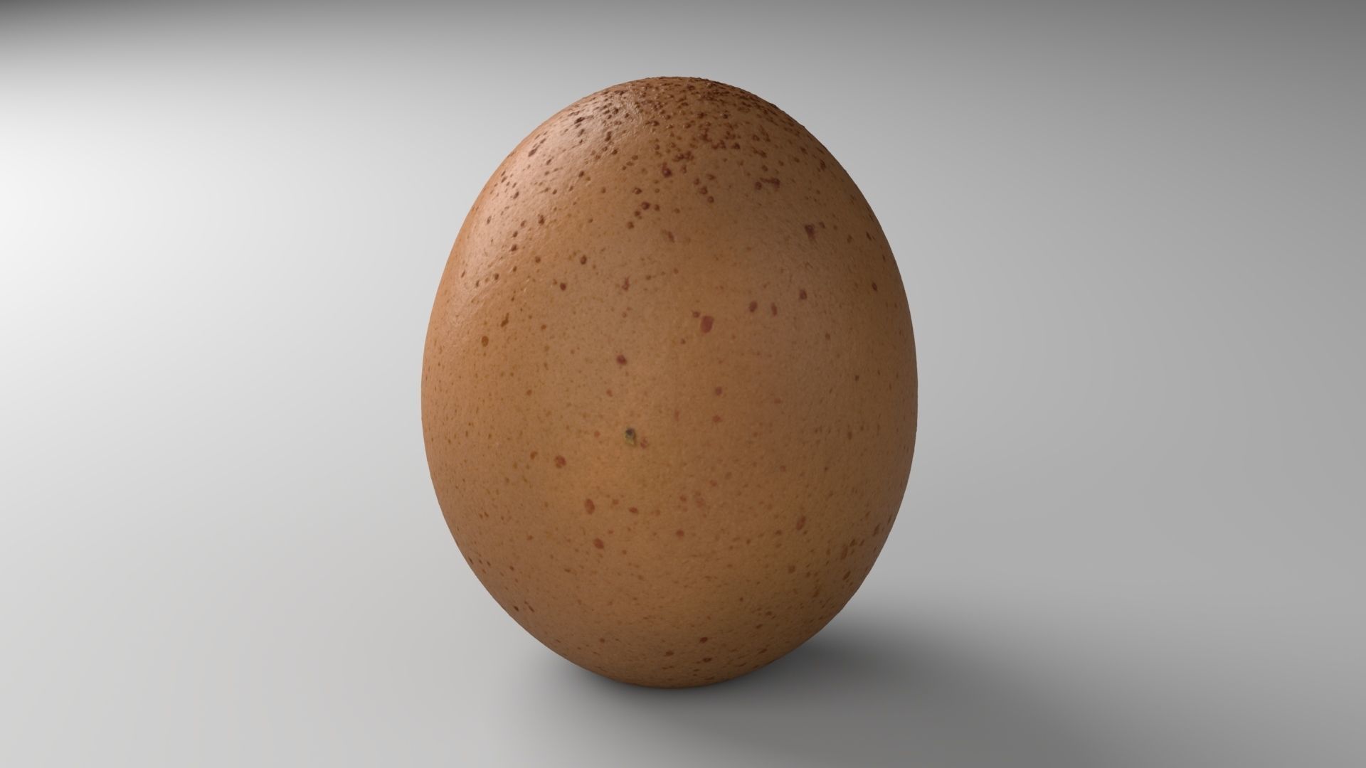 Egg 01 - Photorealistic Scan Low-poly 3D model_2