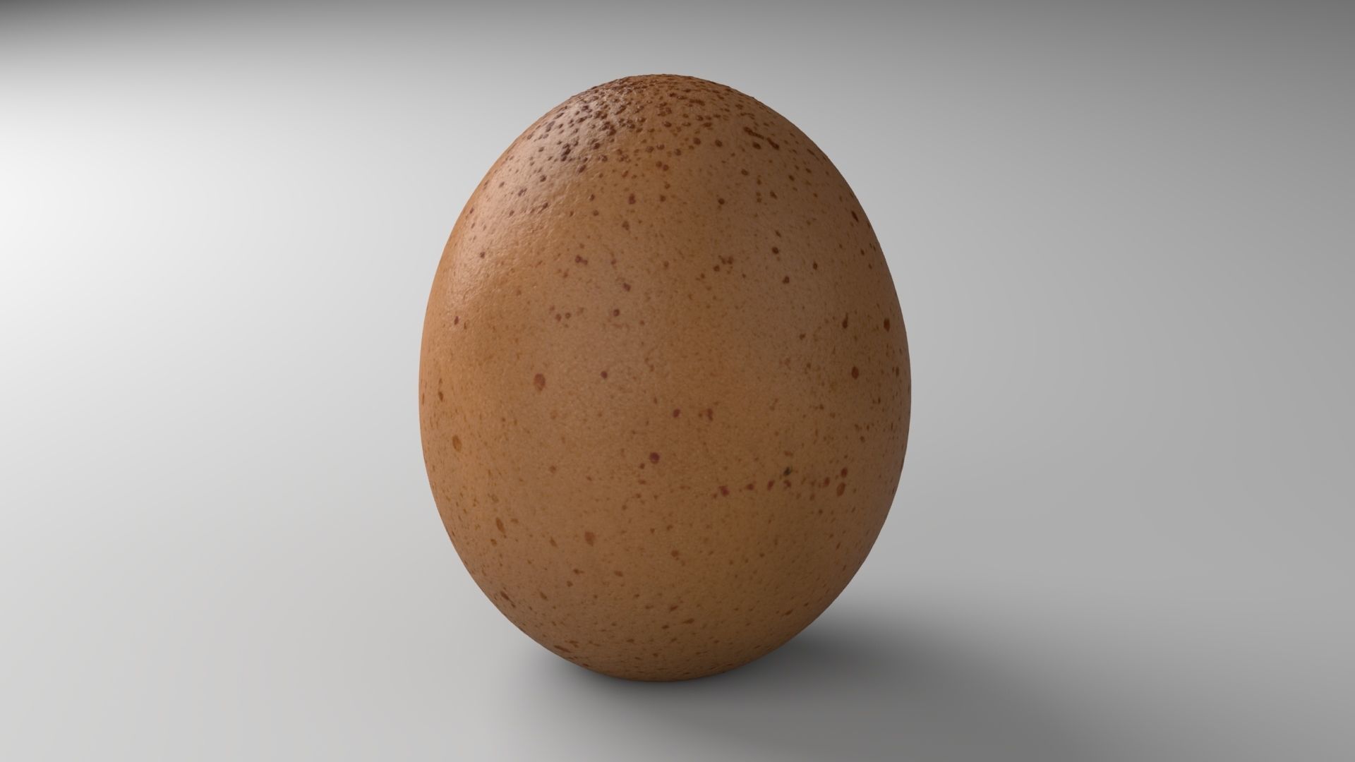 Egg 01 - Photorealistic Scan Low-poly 3D model_5