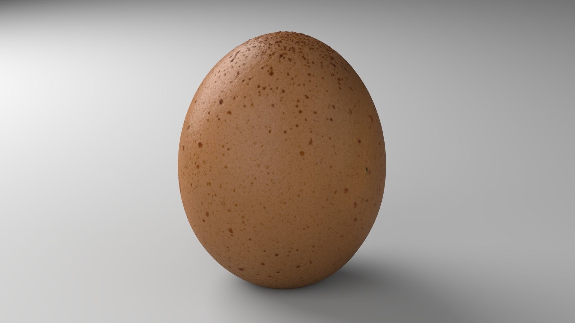 Egg 01 - Photorealistic Scan Low-poly 3D model_1