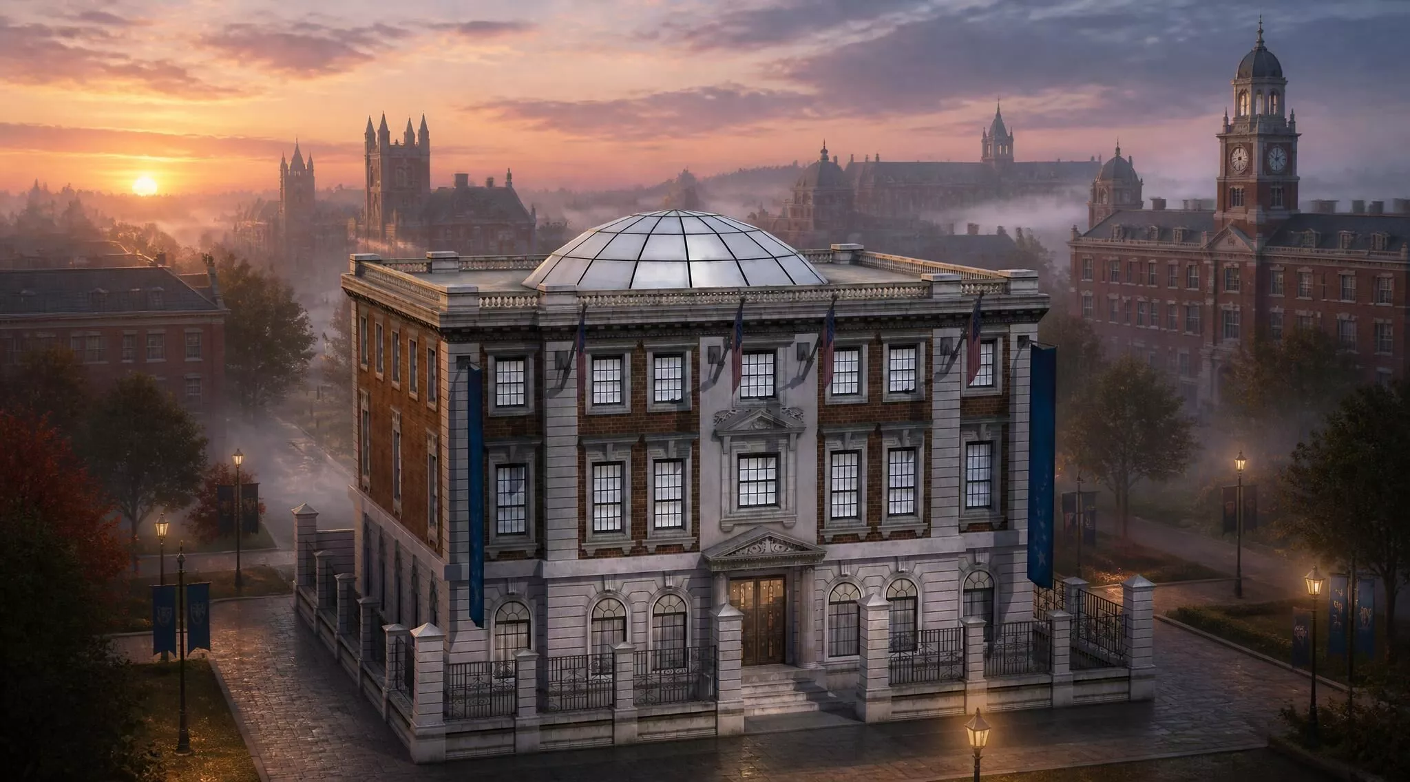 Museum Building 3D model