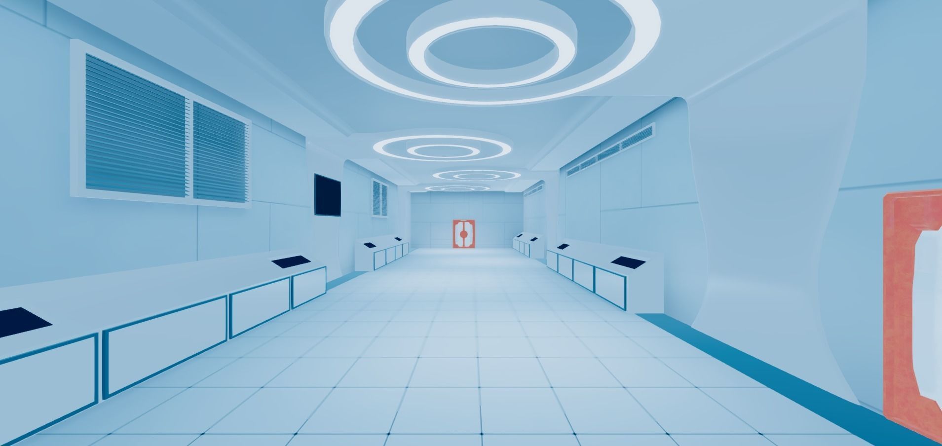 Sci-Fi Lab Environment Pack Low-poly 3D model_3