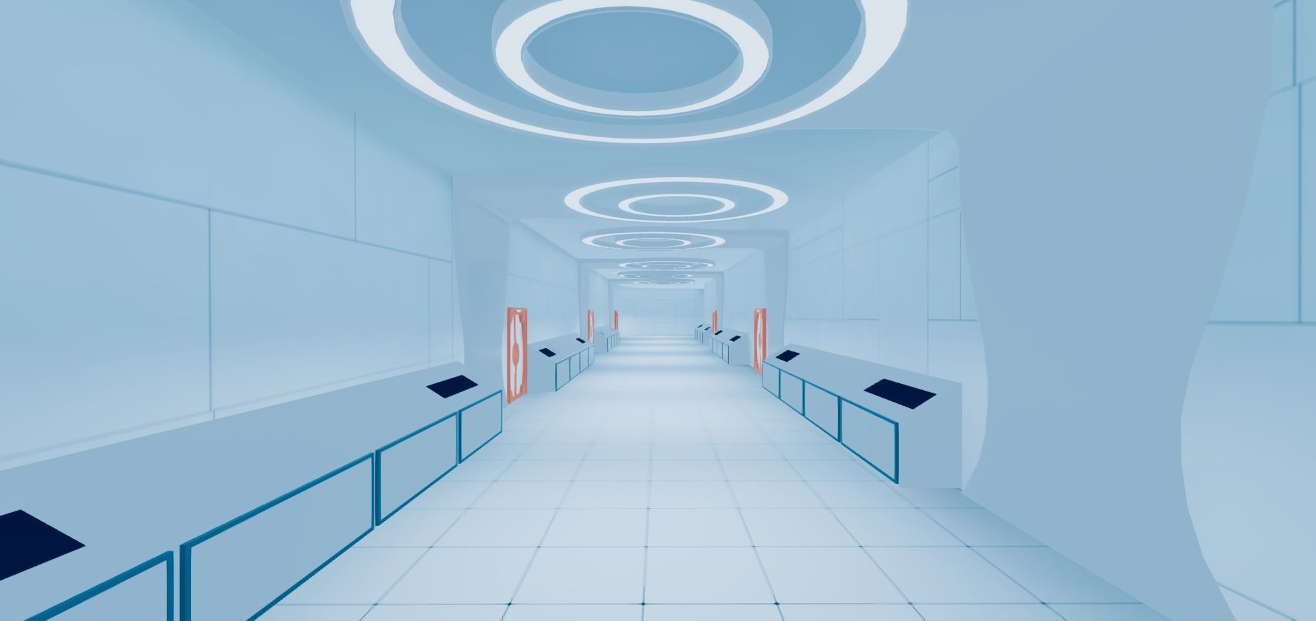 Sci-Fi Lab Environment Pack Low-poly 3D model_5