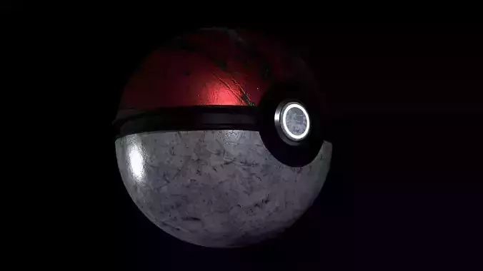 TG-Pokeball-Damaged pokemon ball