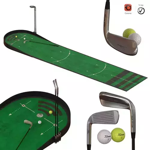 Home Mini Golf 3D model