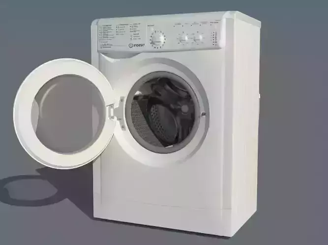 Indesit IWSC 51052 Washing mashine 3D model