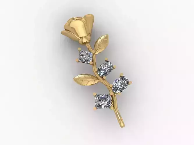 Pendants Gold Flower