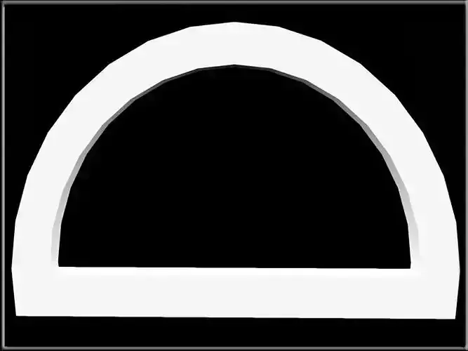 ARCH 21 Low-poly 3D model