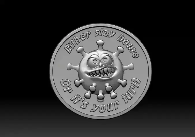 covid 19 - coronavirus pendant 