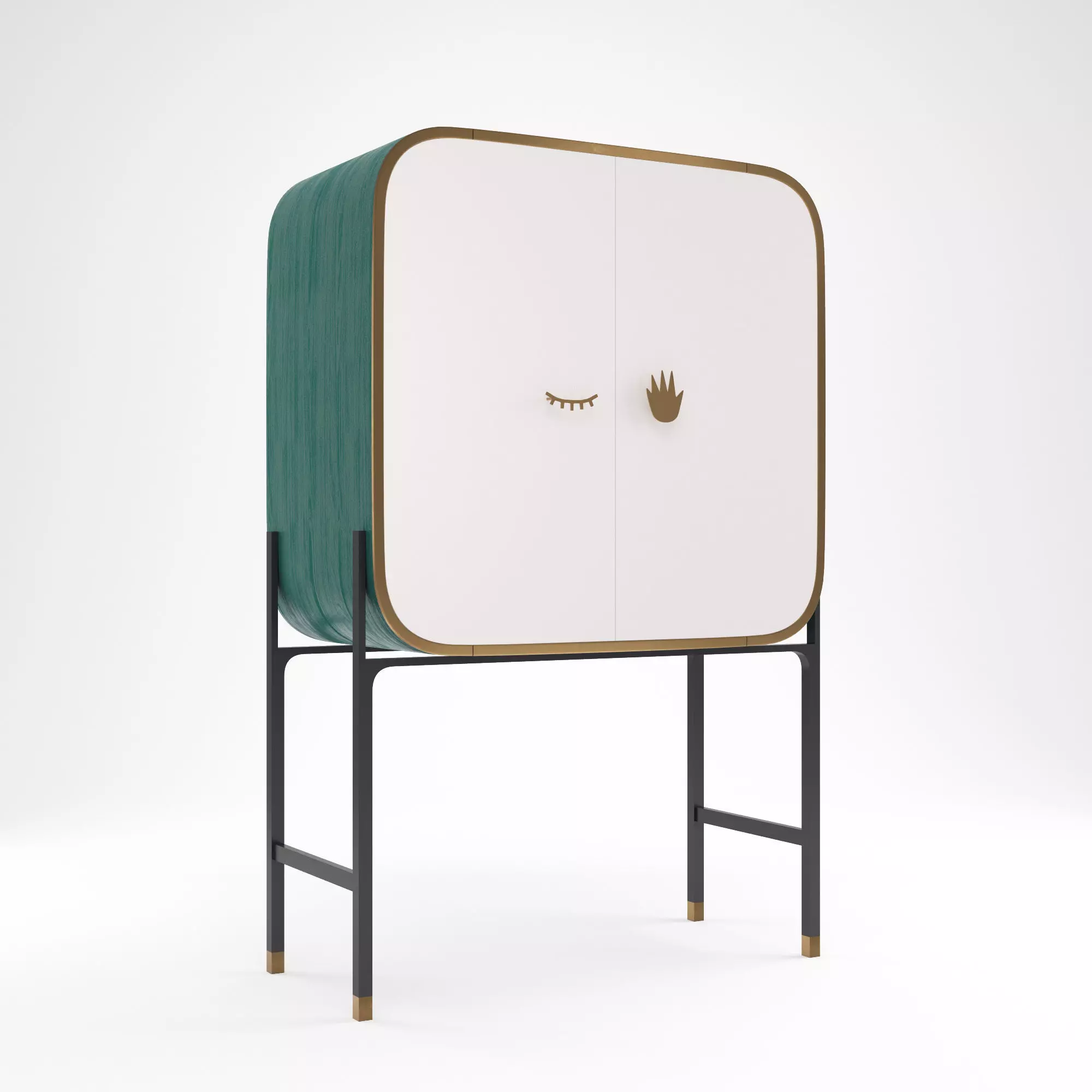 Stellar Works - Blink Small Cabinet 3D model_0