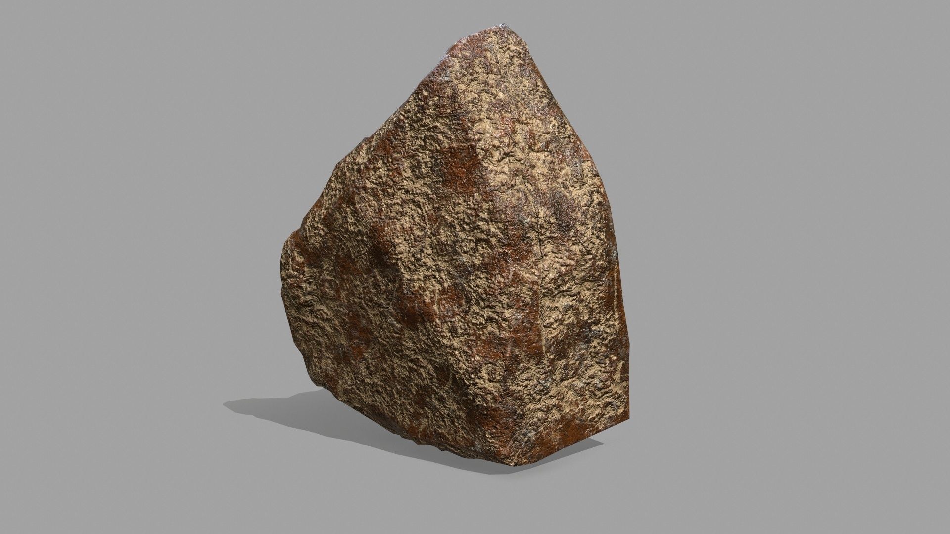 Rock Set Low-poly 3D model_16