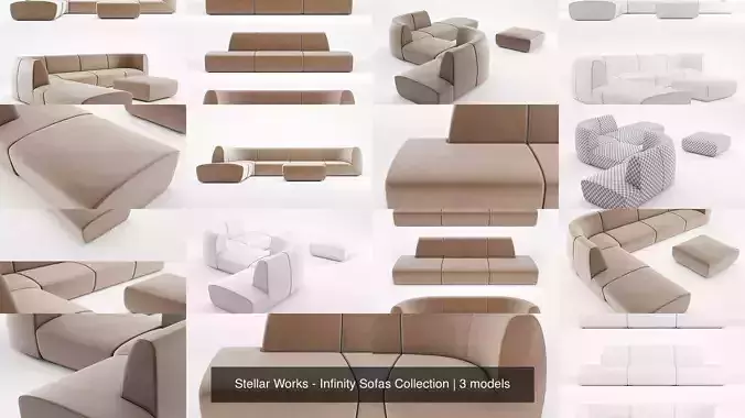 Stellar Works - Infinity Sofas Collection 