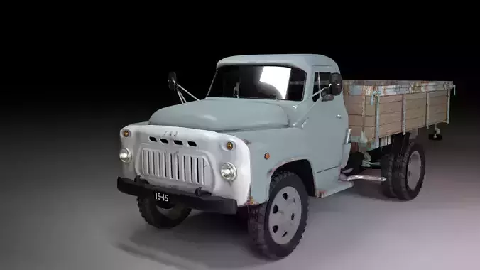 GAZ-53 old truck