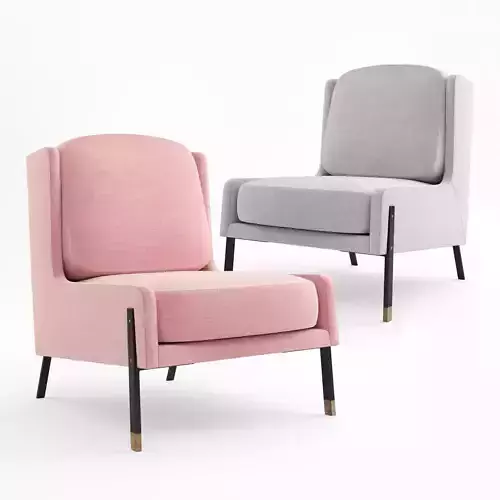 Stellar Works - Blink Sofa One Seater 3D model