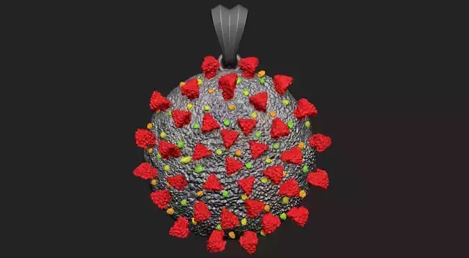 Corona Virus Pendant 