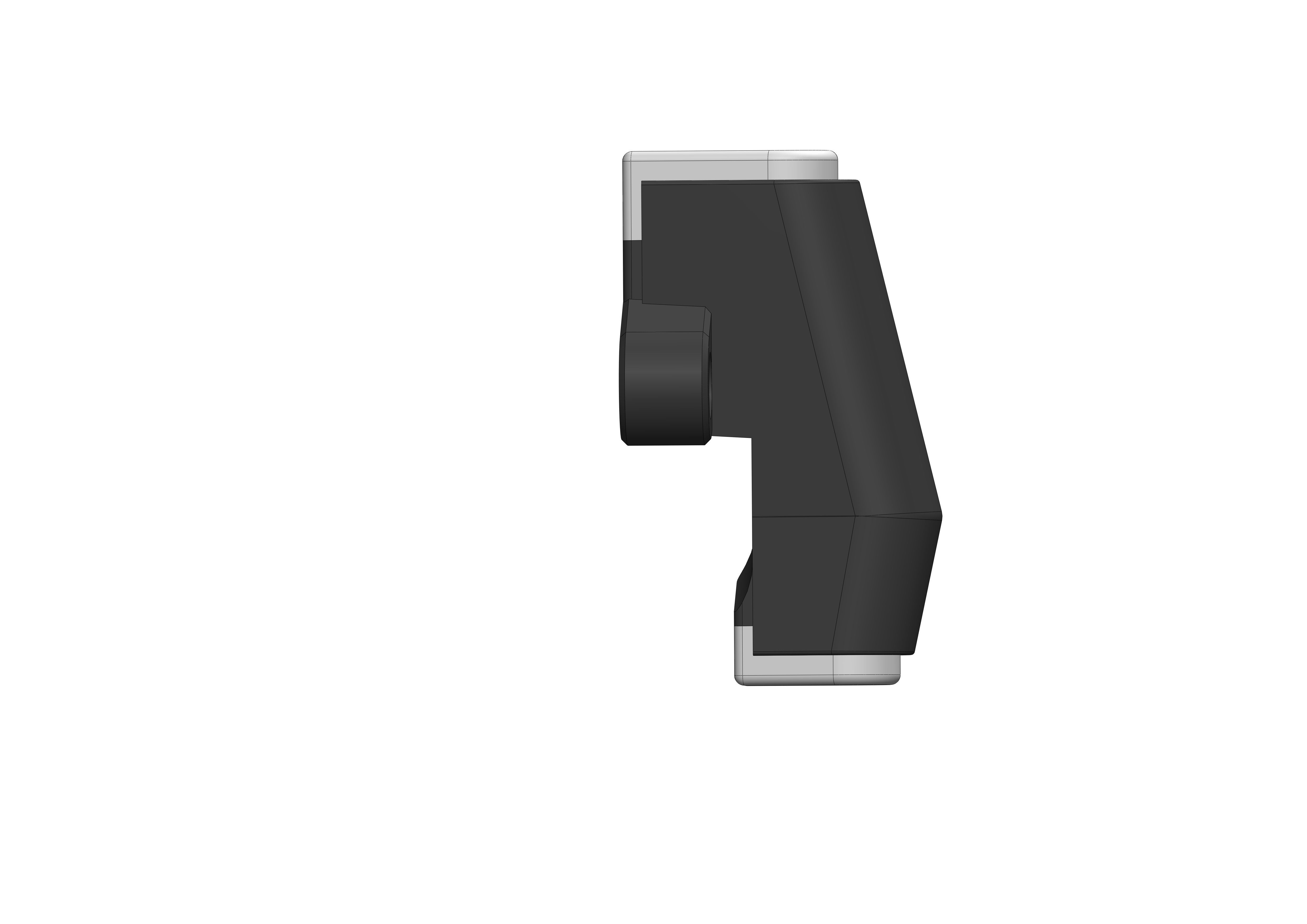 MG Ex-S Gundam Low-profile Booster Unit Joints  3D print model_1