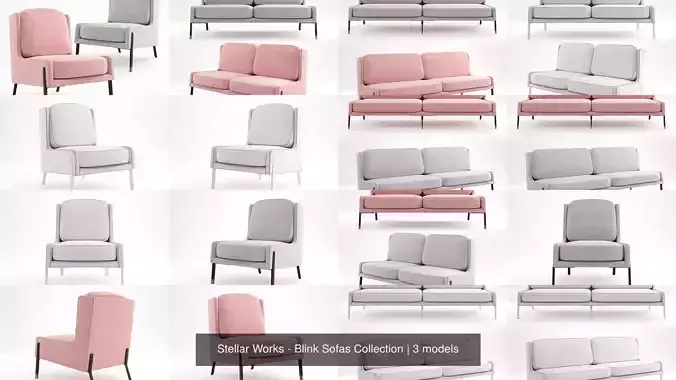 Stellar Works - Blink Sofas Collection 