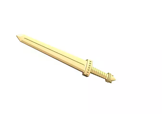 Hellboy Excalibur 12th scale 3D print model