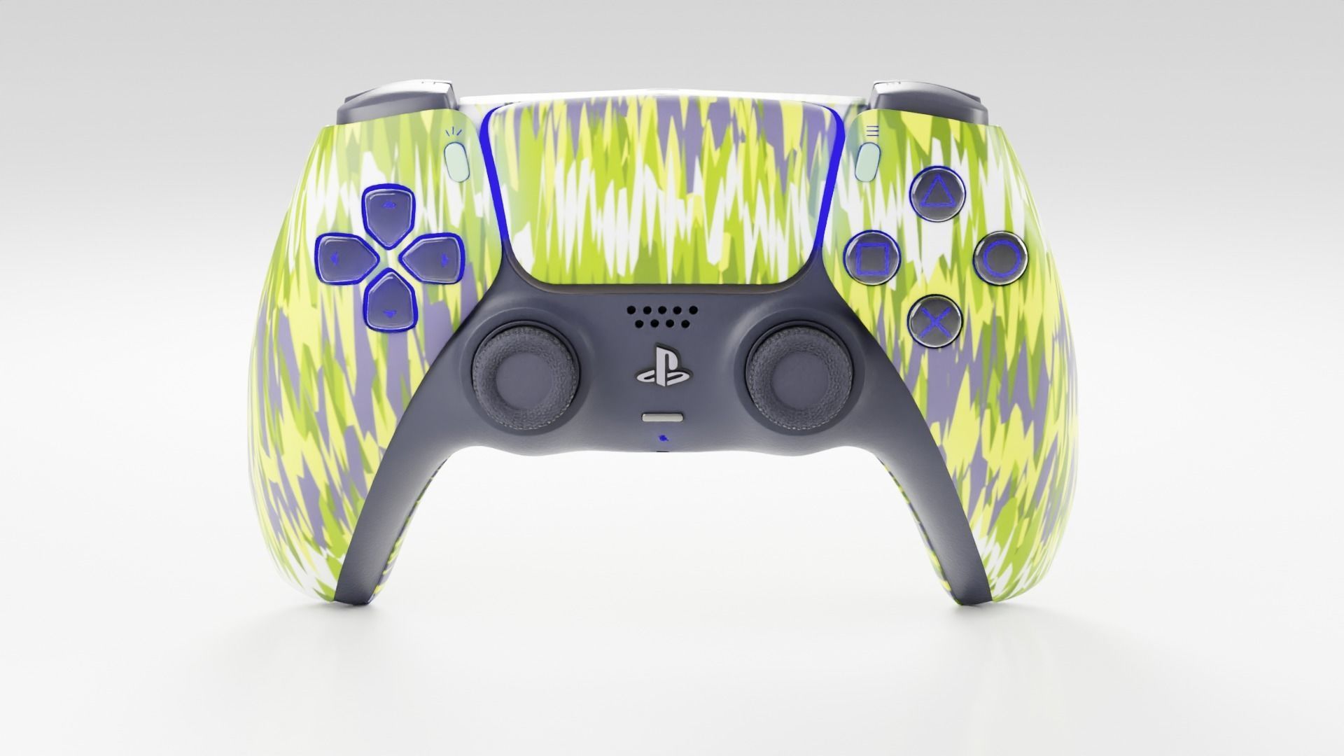 3D model Sony PlayStation 5 DualSense - 11 skins VR / AR / low-poly ...