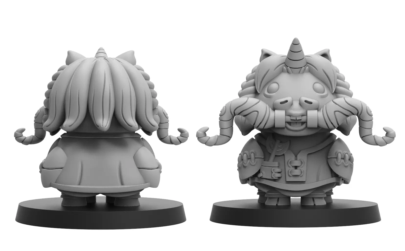 Heresylab - Chibi Unicorn Ranger 3D print model_0