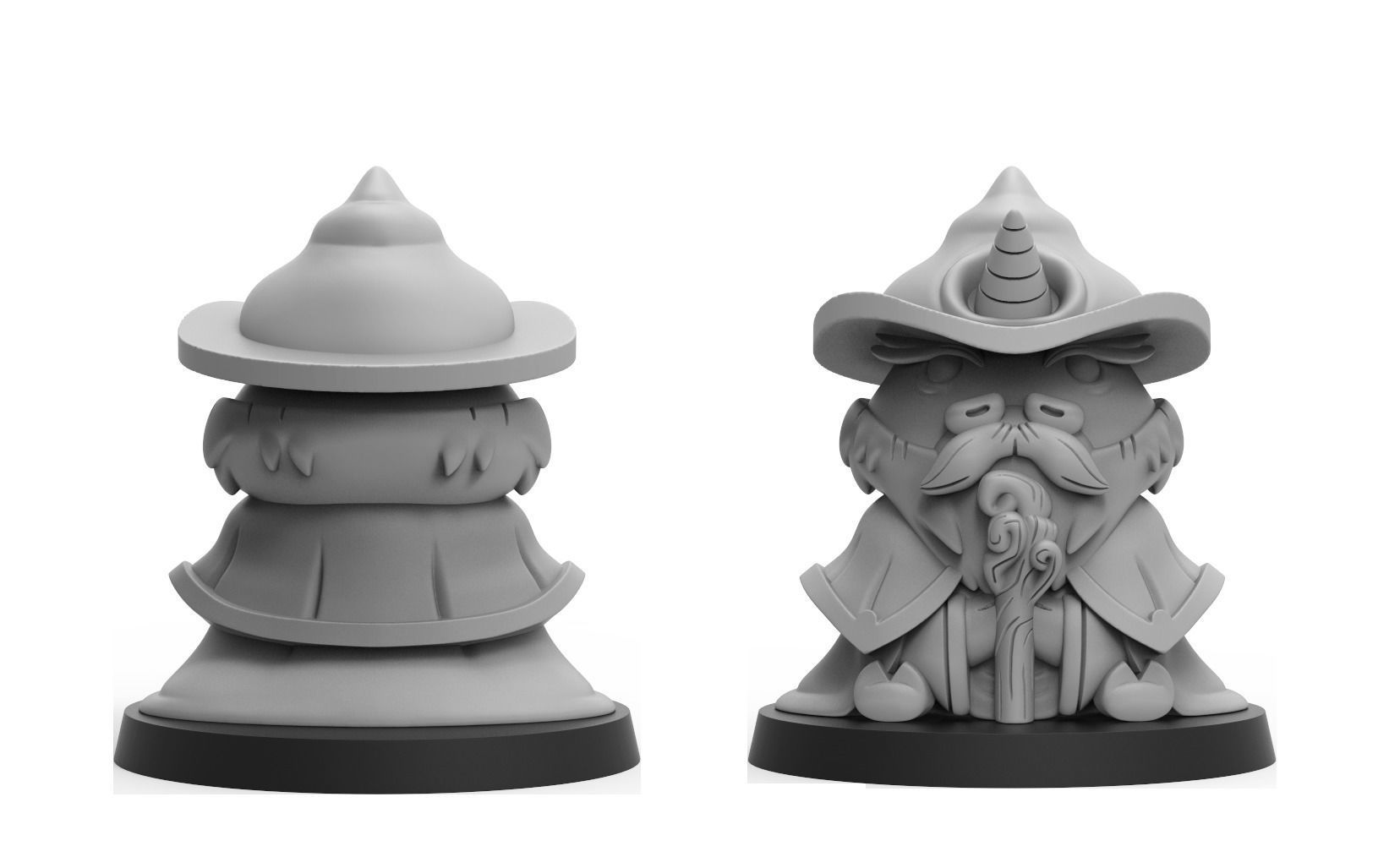 Heresylab - Chibi Unicorn Collection 12 models 3D print model_11