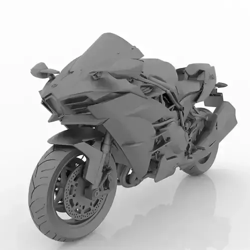 Kawasaki Ninja H2 for Printig 3D print model
