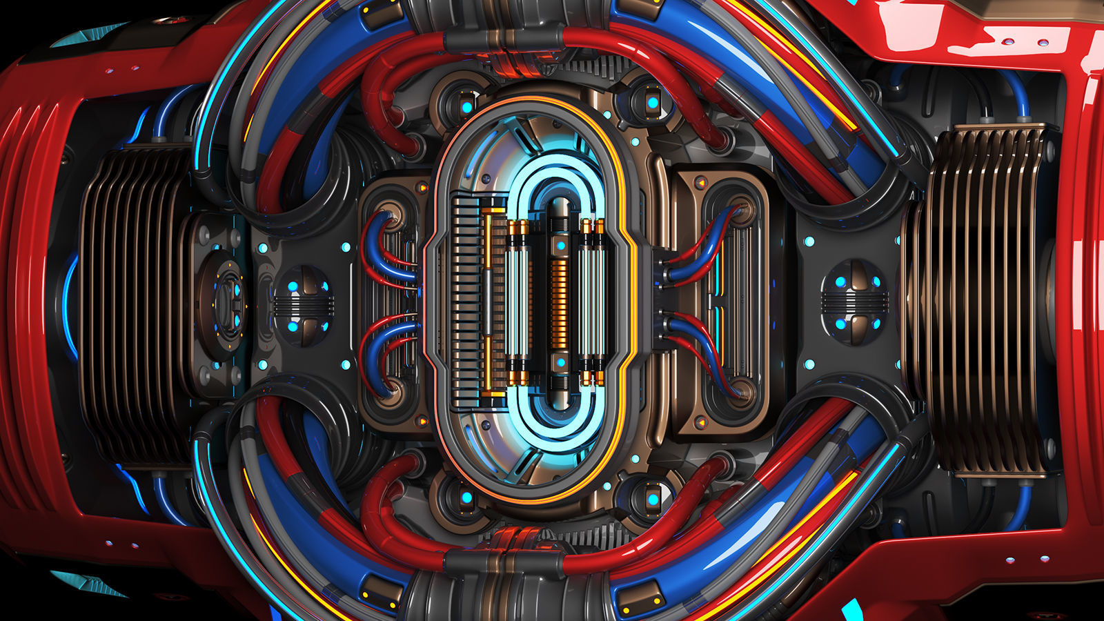 Sci Fi CORE C1 KITBASH ELEMENT 3D model_1