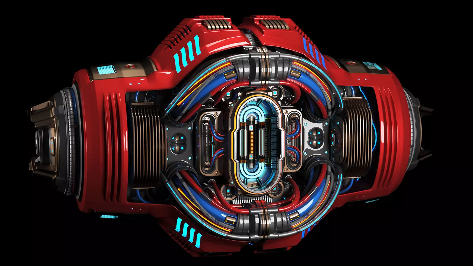 Sci Fi CORE C1 KITBASH ELEMENT 3D model_0