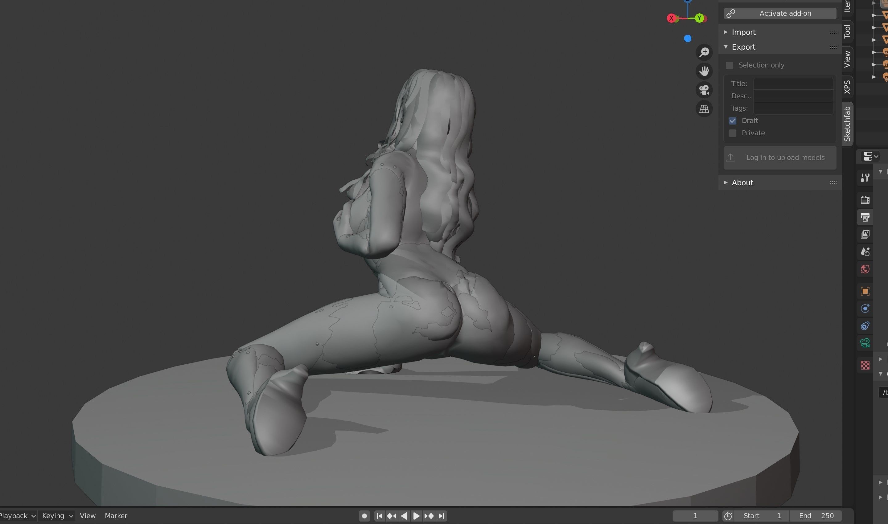 Black Cat 3D print model_13