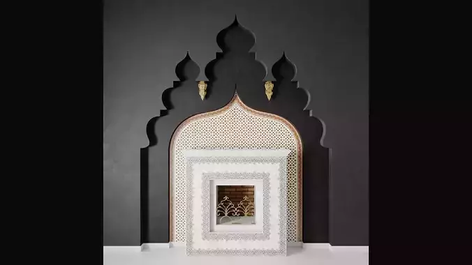 Arabic Fireplace