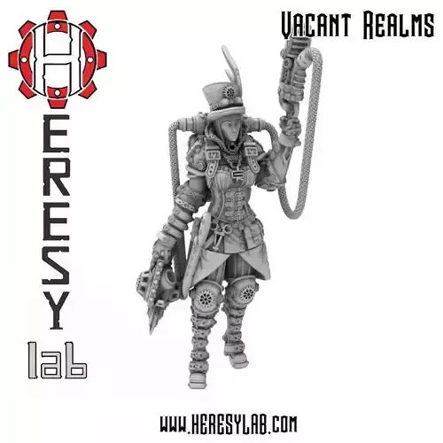 Heresylab - Steam Punk  Dr  Pam 3D print model