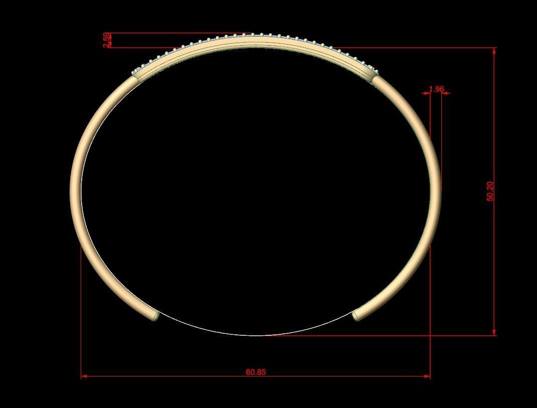 Bracelets 010 3D print model_6