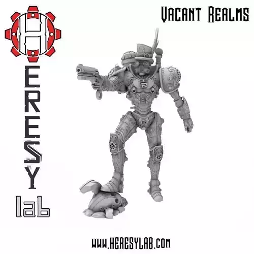 Heresylab - Steam Punk  Sir Les Ashton 3D print model