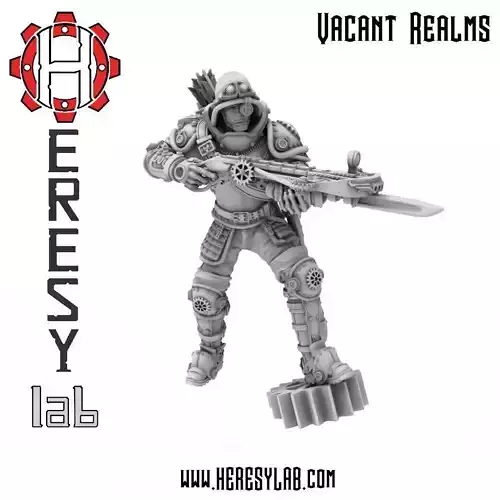 Heresylab - Steam Punk Luther Ballista 3D print model