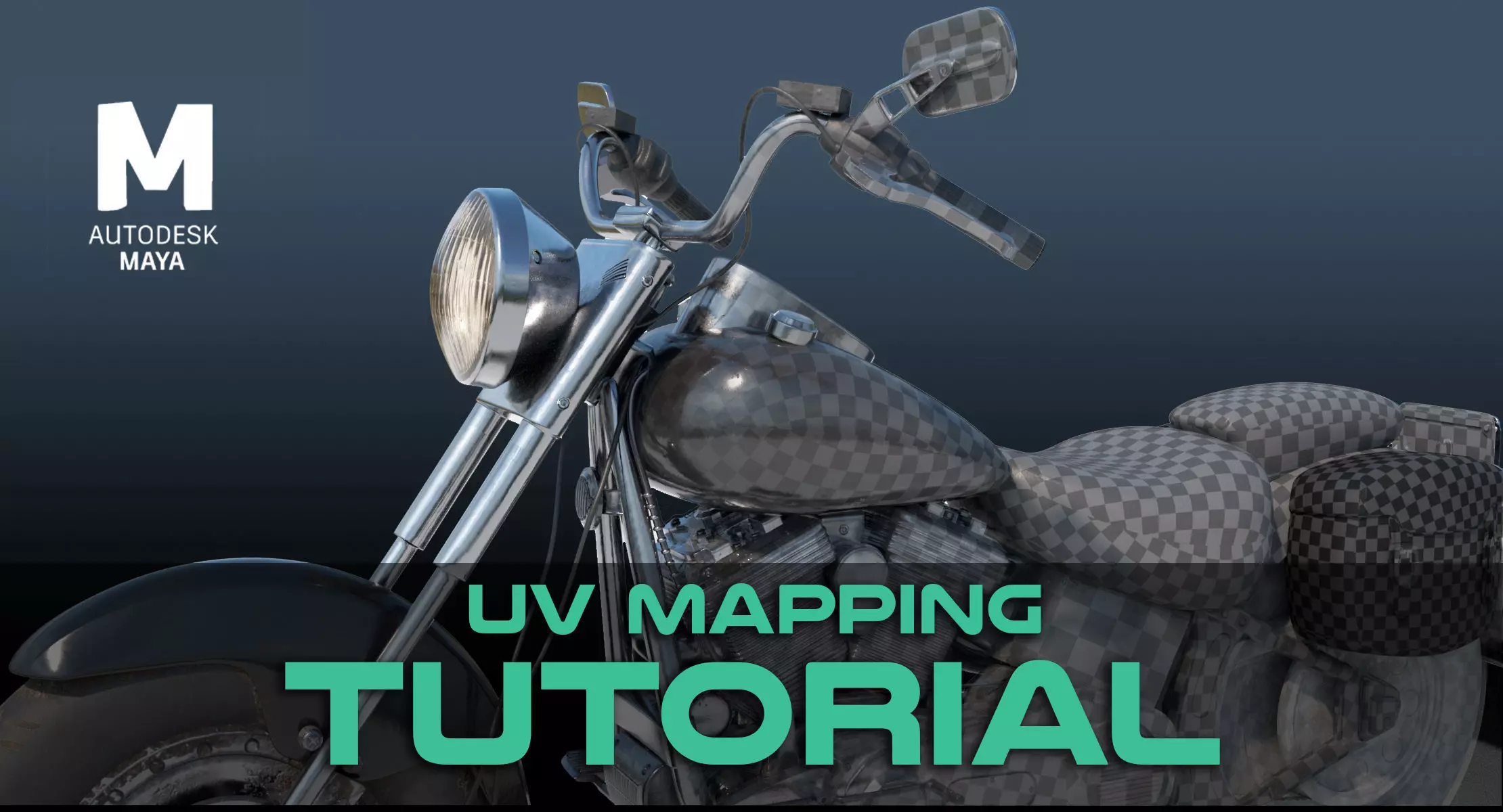 Maya UV Mapping Tutorial 3D model_0