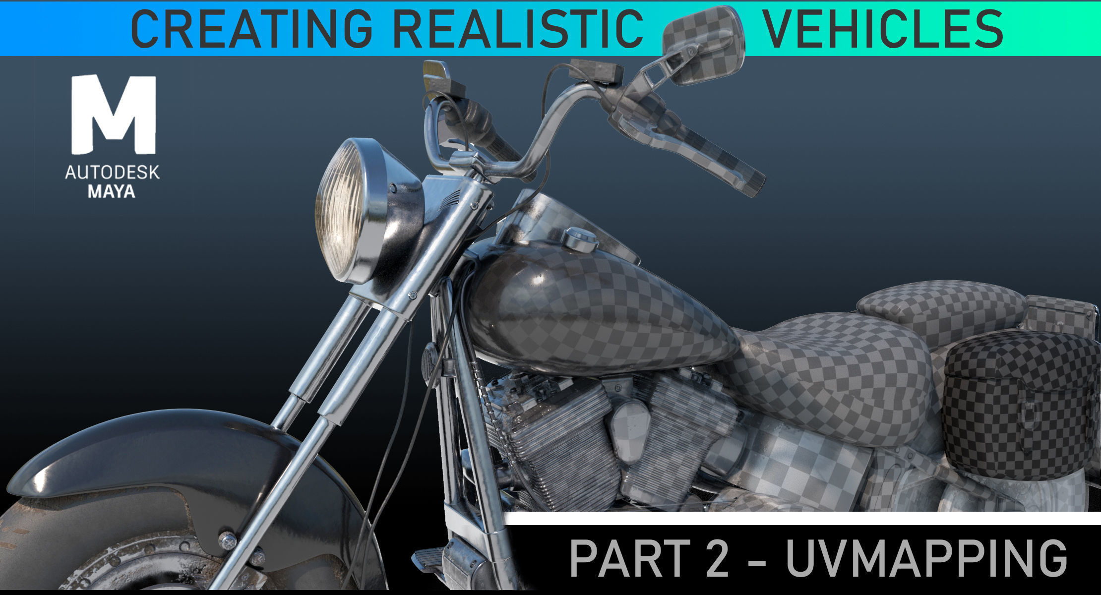 Maya UV Mapping Tutorial 3D model_2