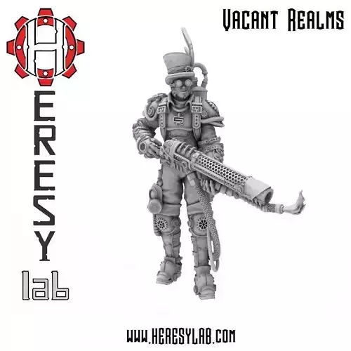 Heresylab - Steam Punk Alistar Inferno 3D print model