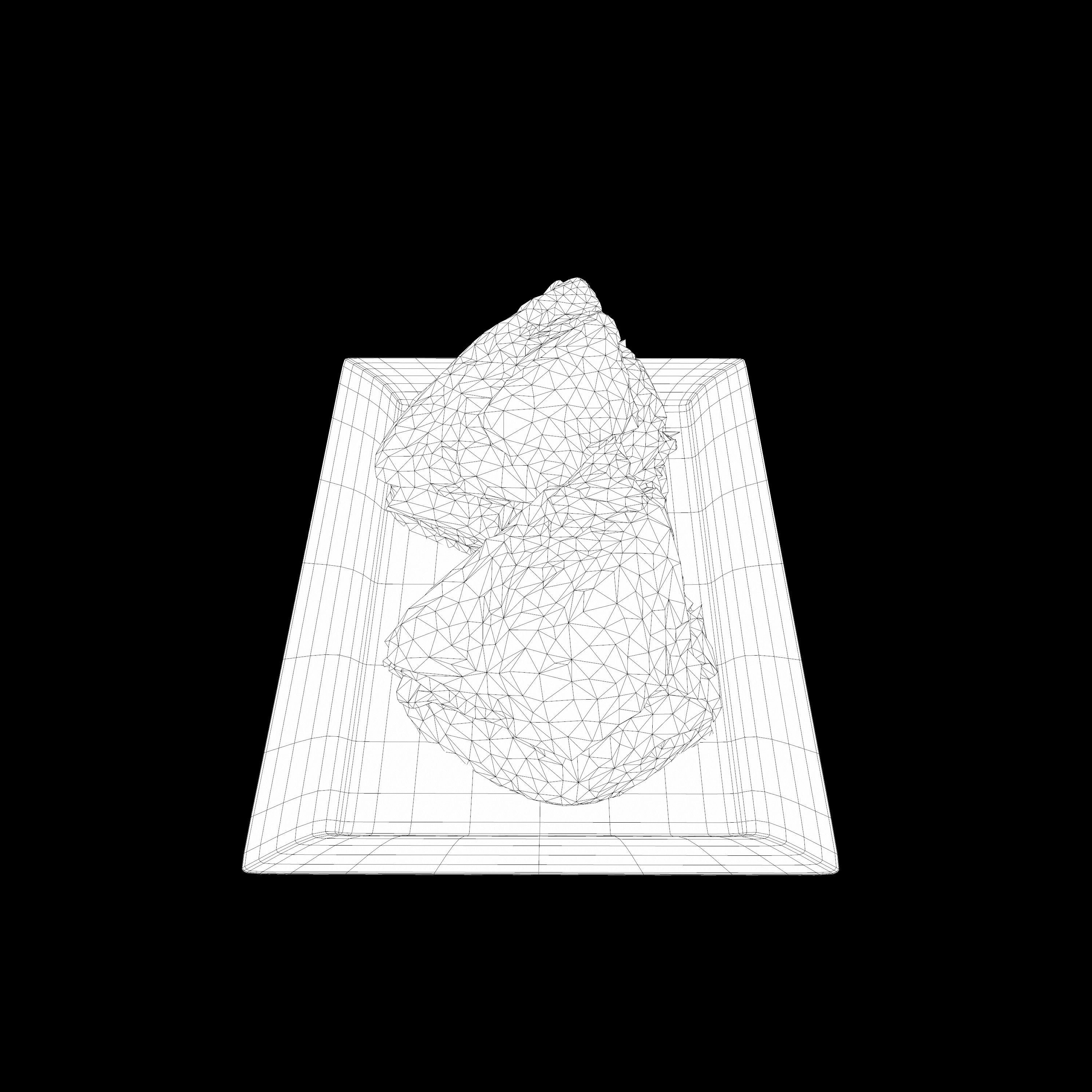 CUBAN SANDWICH Low-poly 3D model_12