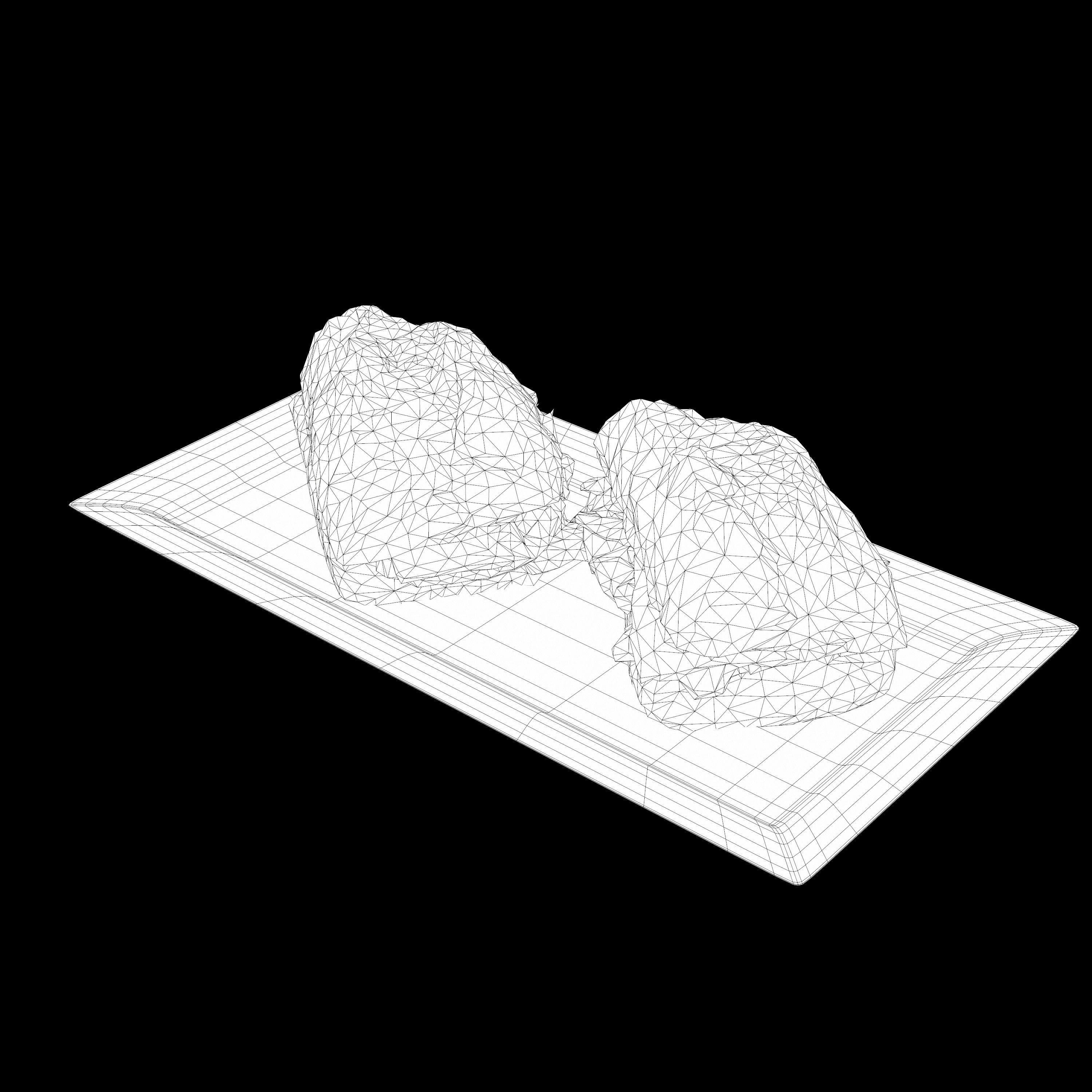 CUBAN SANDWICH Low-poly 3D model_13