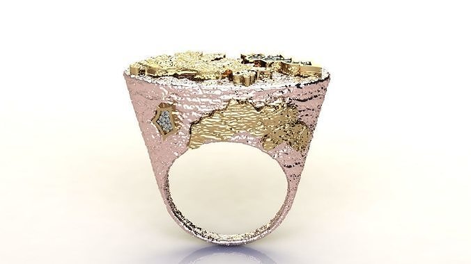 texture ring Free 3D print model