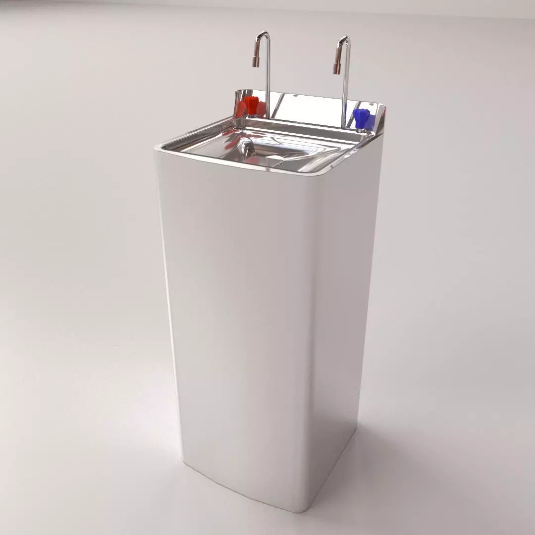 Drinking Fountain 3D model_0