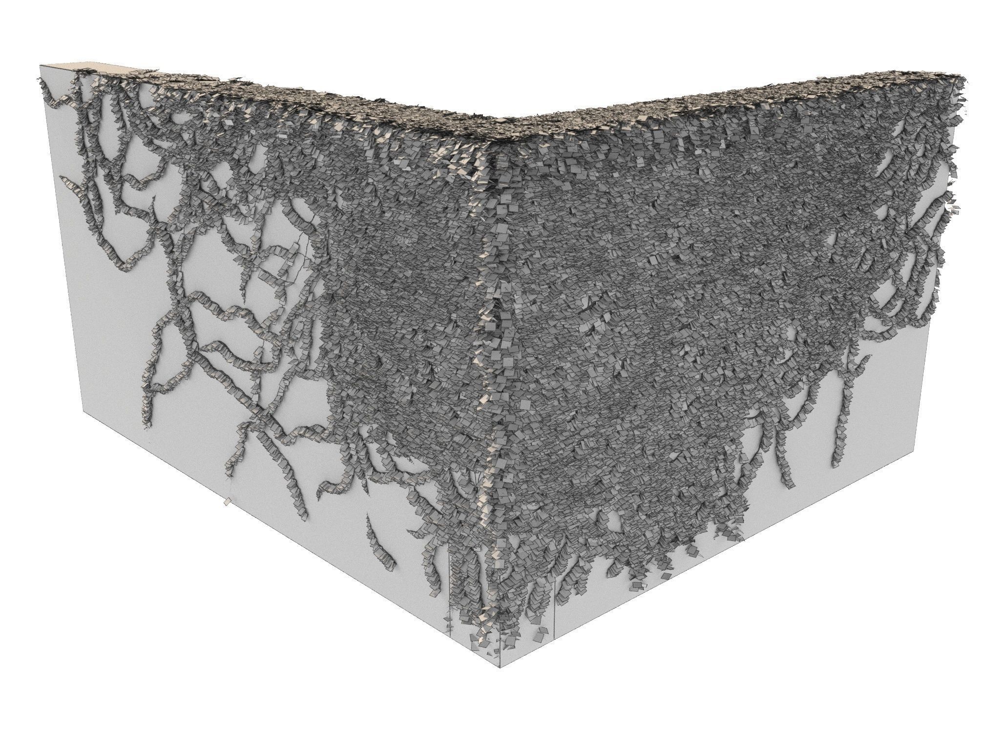 Hanging Ivy Wall Mini Bundle vol 01 3D model_3