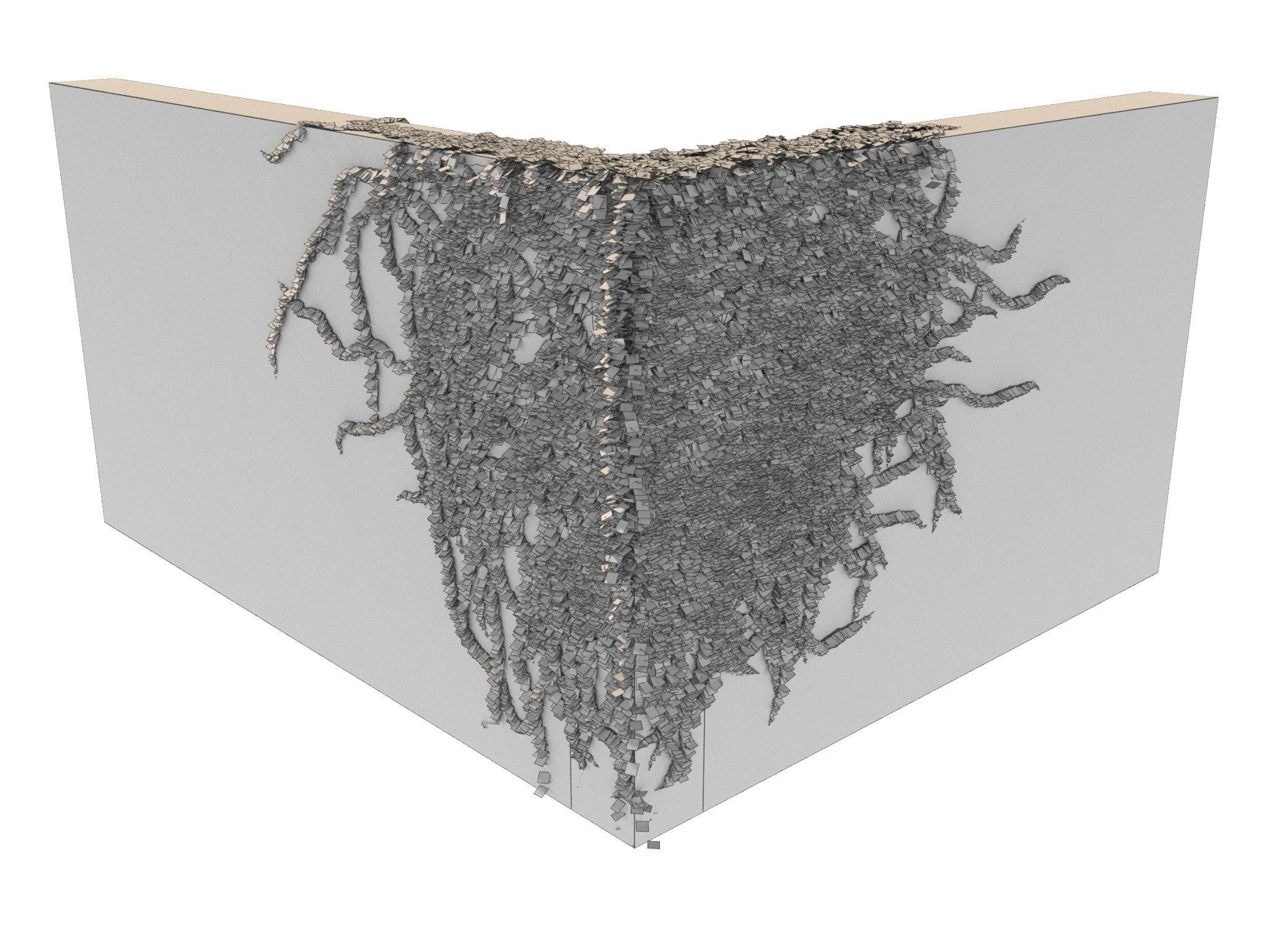 Hanging Ivy Wall Mini Bundle vol 01 3D model_13