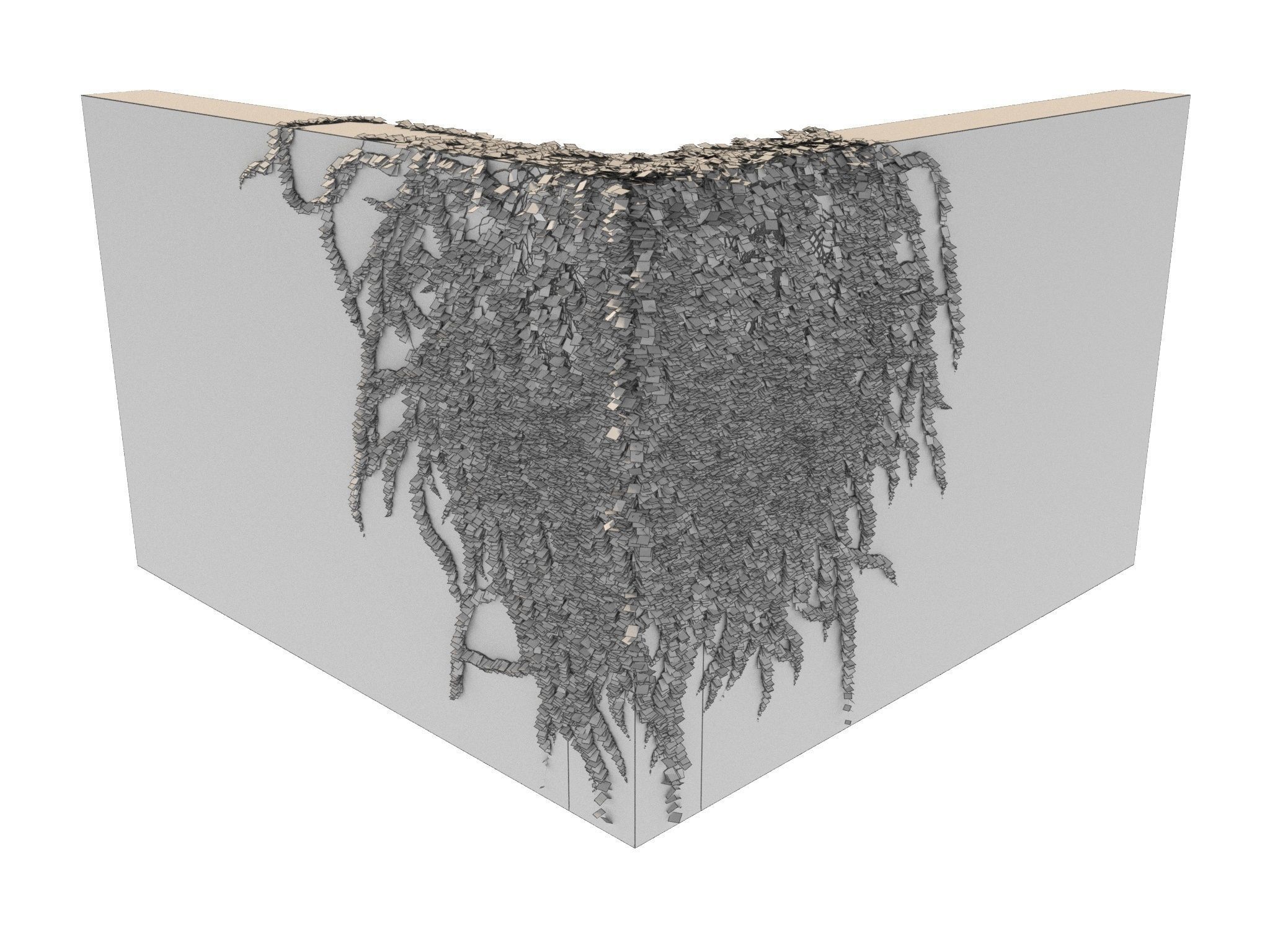 Hanging Ivy Wall Mini Bundle vol 01 3D model_6