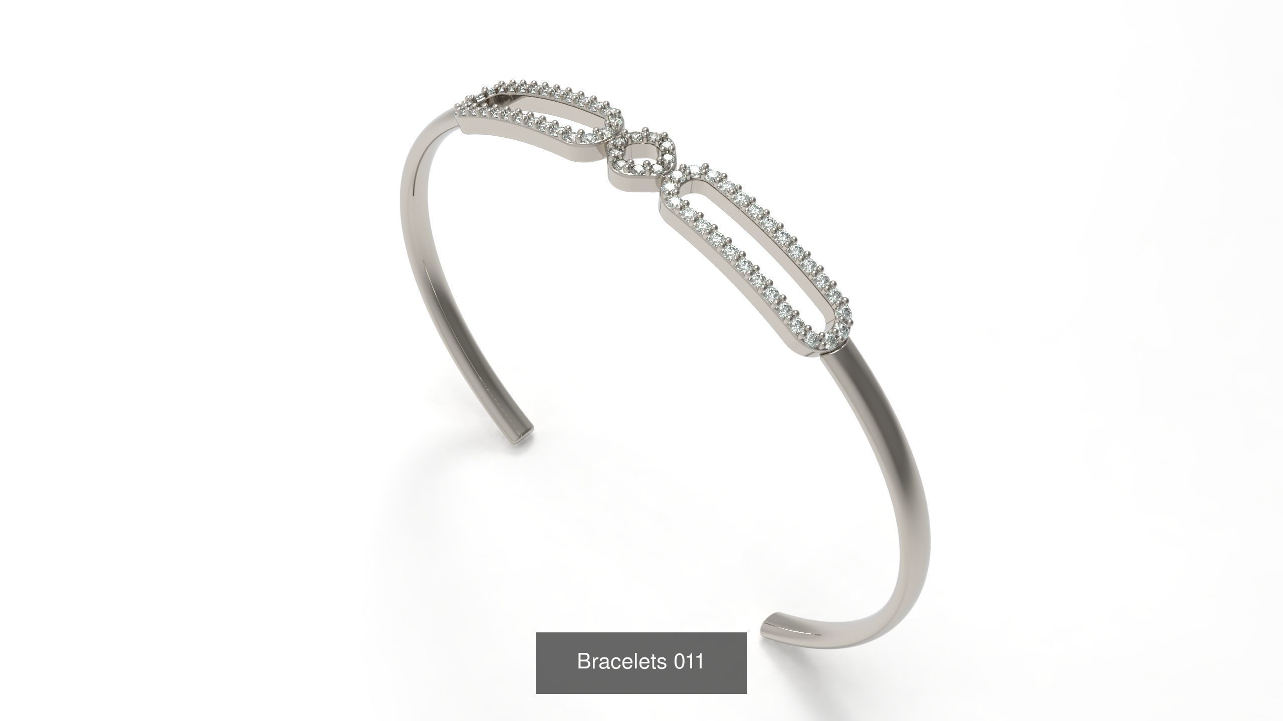 Bracelets Collection gold cuff bracelet with diamonds _2