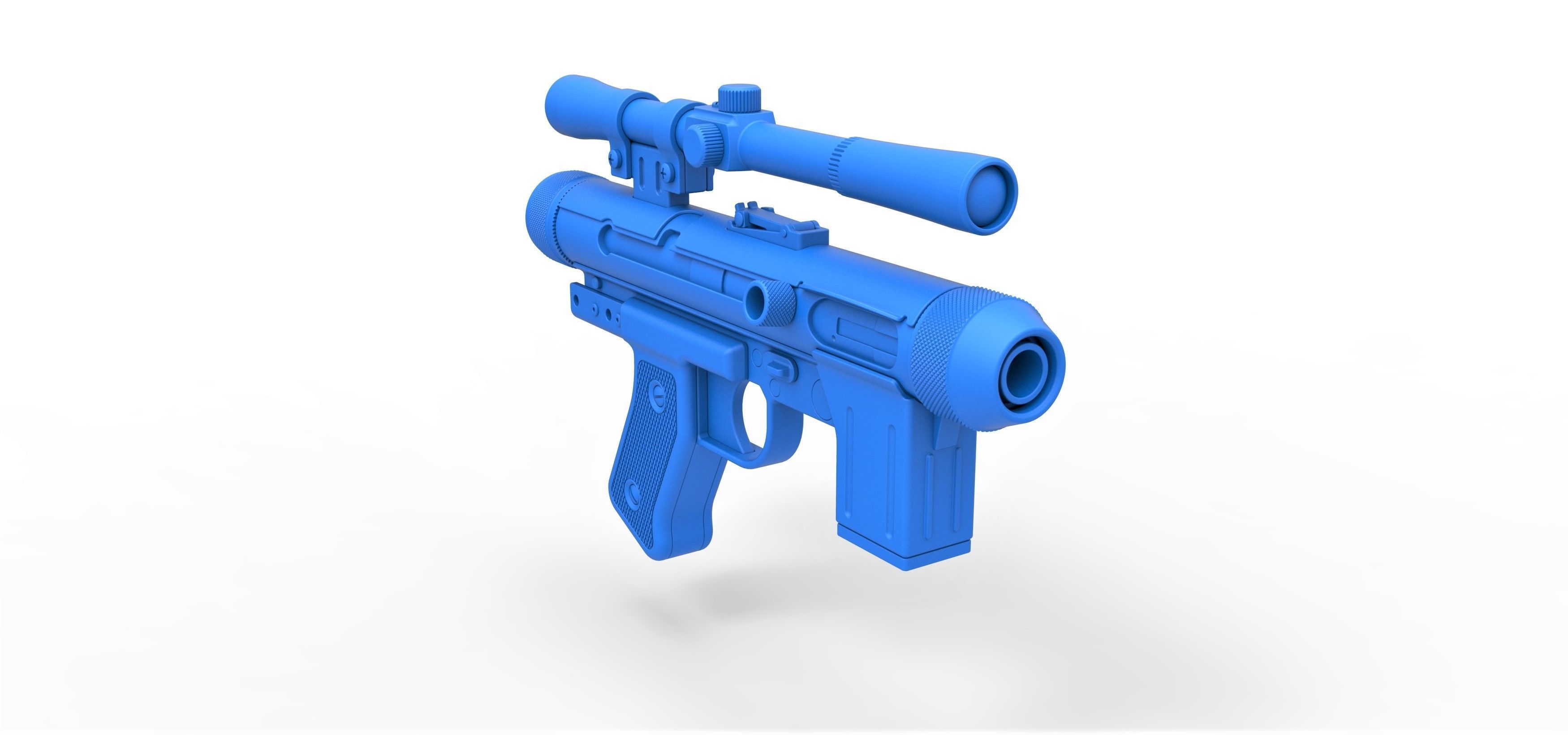 Death trooper Light Repeating Blaster pistol SE-14R 3D model_19