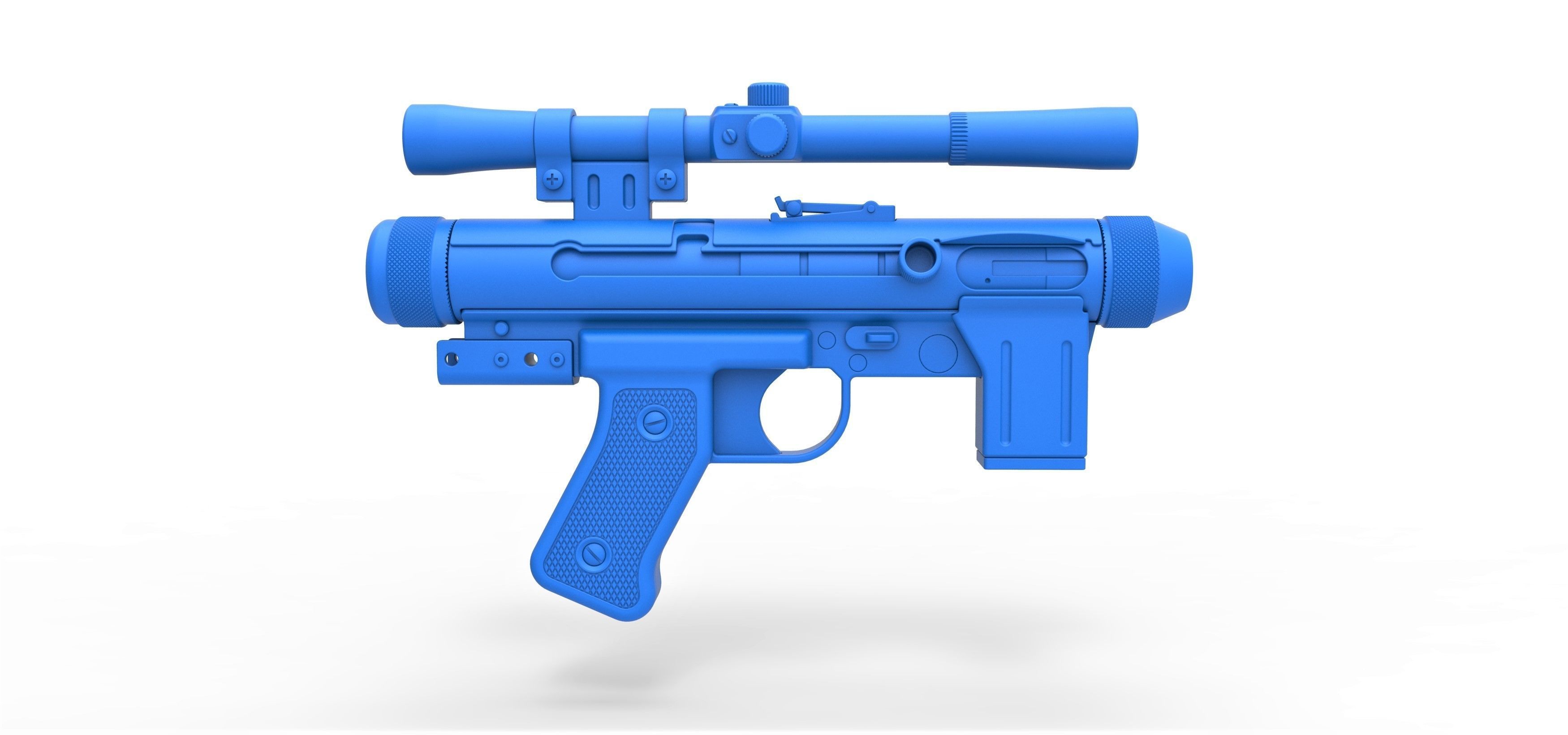 Death trooper Light Repeating Blaster pistol SE-14R 3D model_20