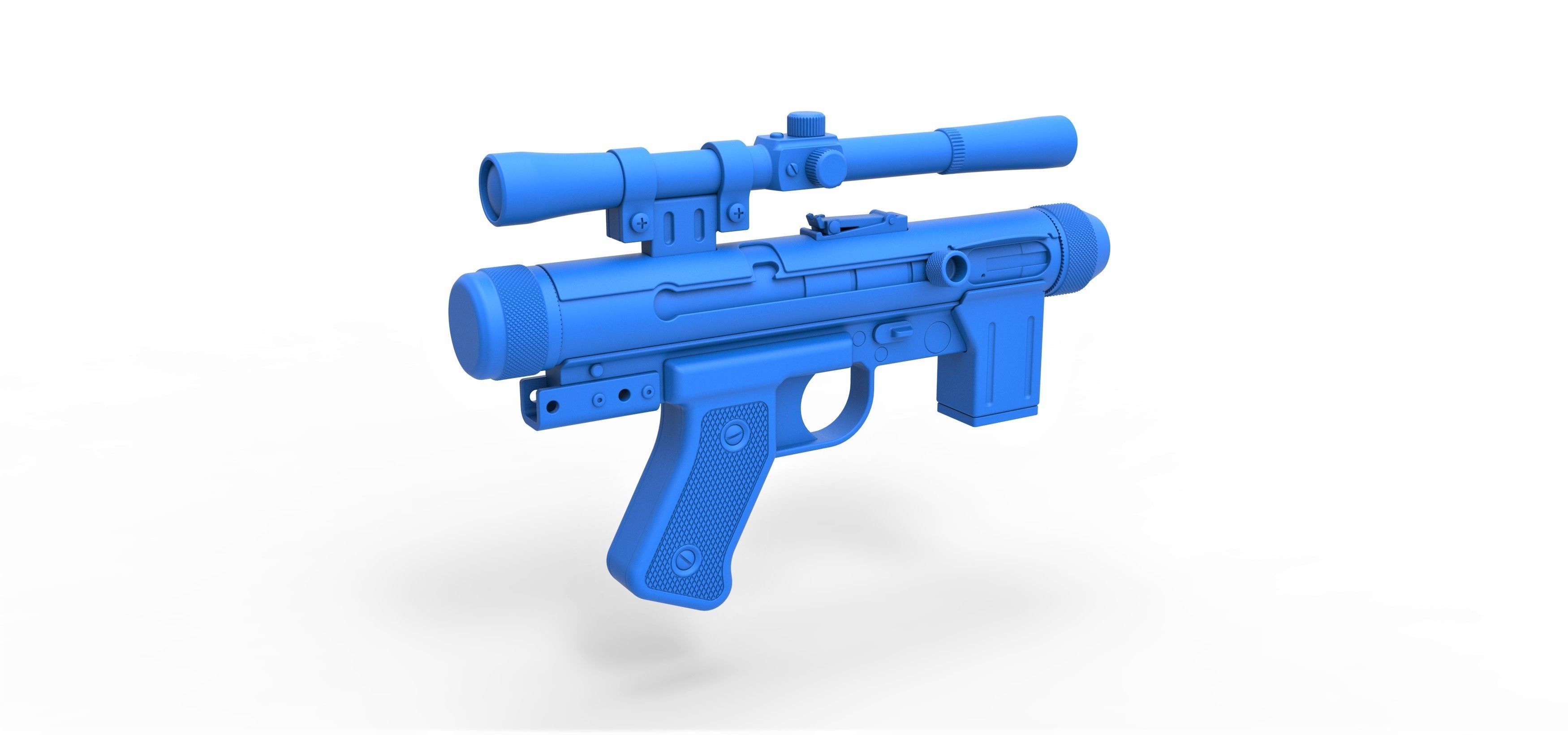 Death trooper Light Repeating Blaster pistol SE-14R 3D model_21