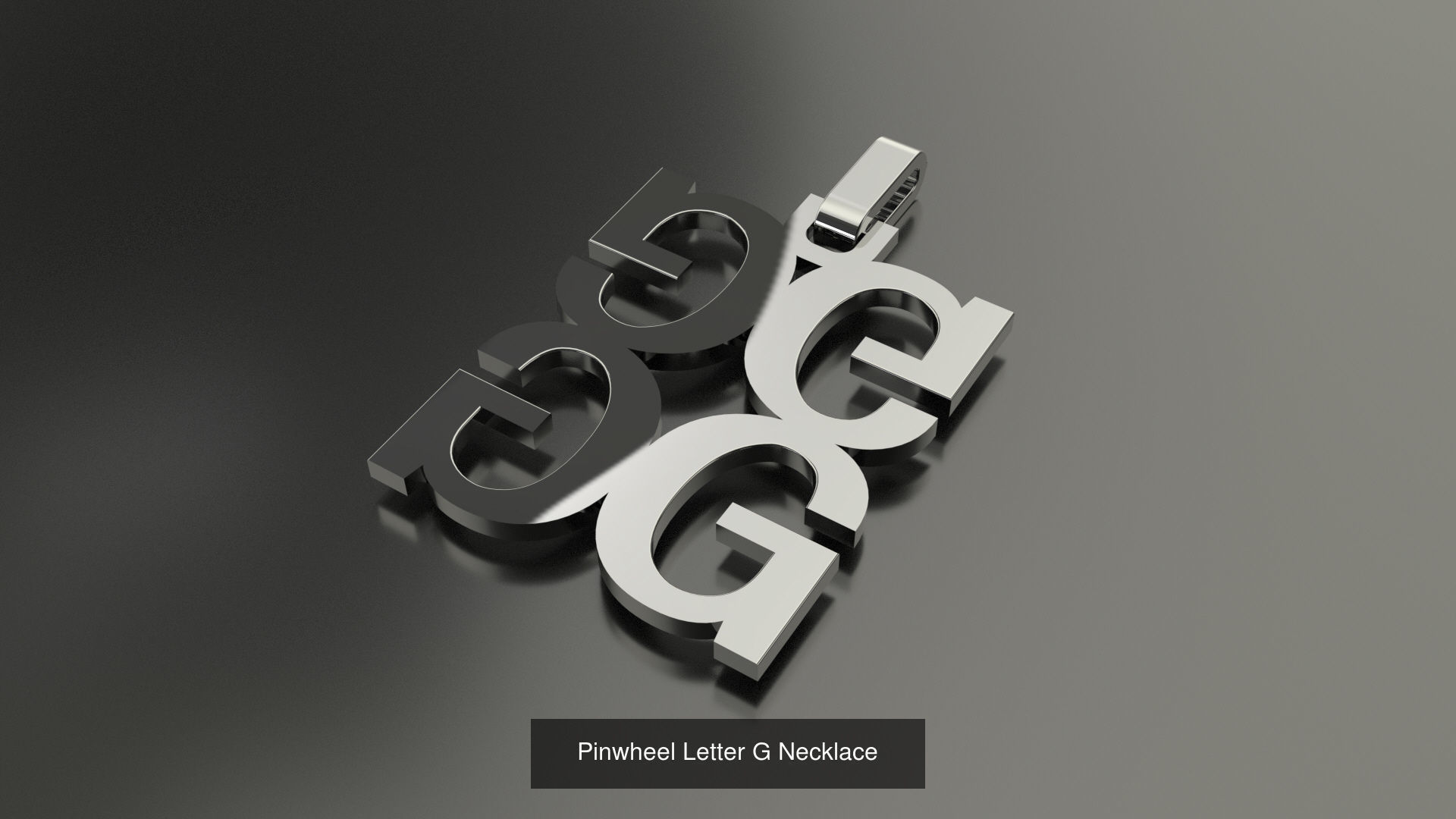 Passionfruit letter necklace collection _9