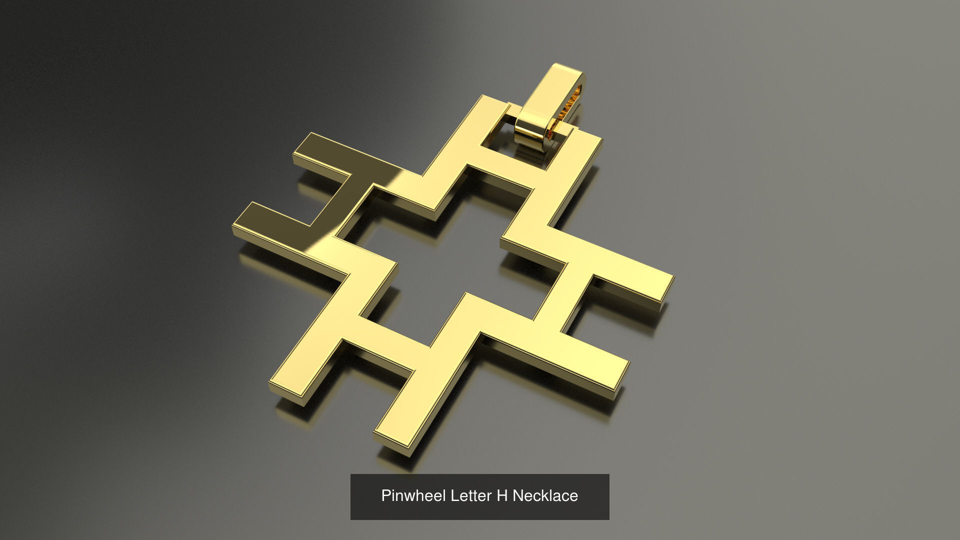 Passionfruit letter necklace collection _10