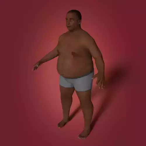 Fat Man 3D model